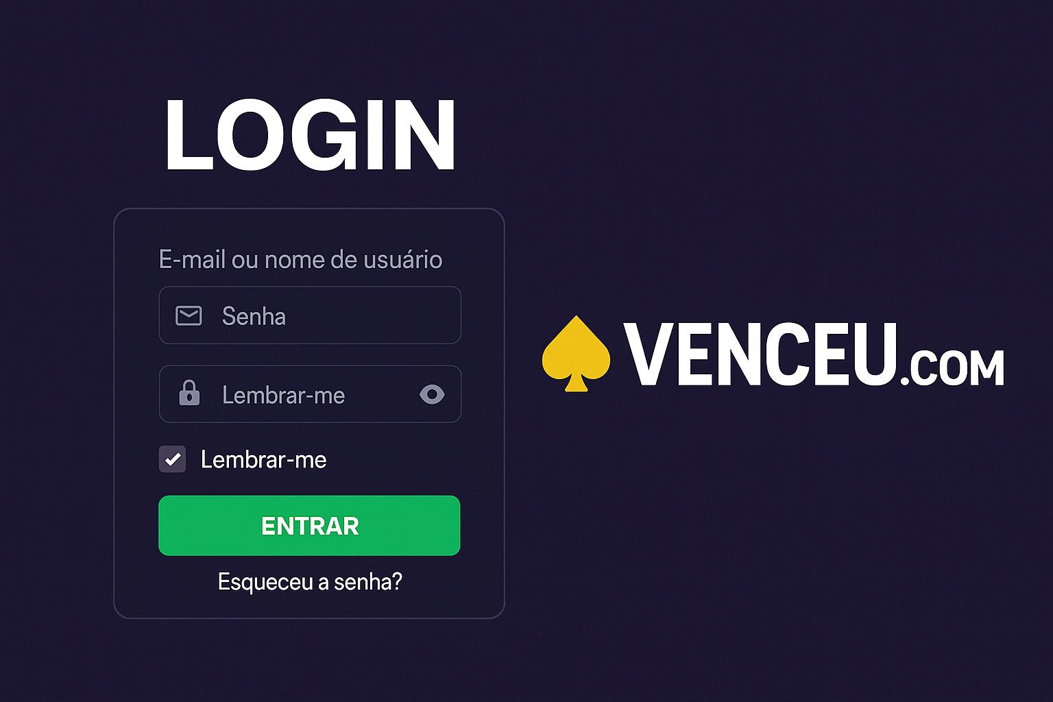 Registro na VENCEU.COM Garante Acesso a uma Vasta Seleção de jogo